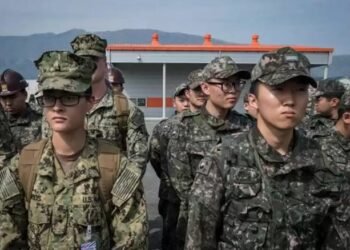 दक्षिण कोरिया र अमेरिकाको संयुक्त नौसैनिक अभ्यास सुरु