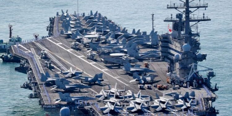 अमेरिकी विमानवाहक जहाज दक्षिण कोरिया पुगेको समय उत्तरले हान्यो मिसाइल