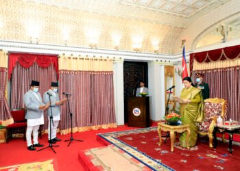 दुई देशका राजदूतले लिए पद तथा गोपनीयताको शपथ