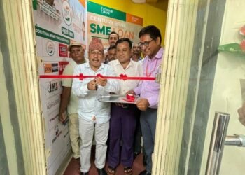 सर्लाही, हरिवनको नयाँ रोडमा सेञ्चुरी बैंकको नयाँ शाखा