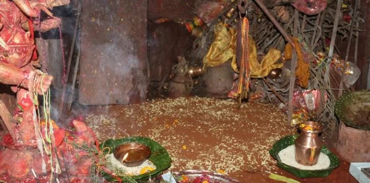 गोरखा दरबारको दसैंघरमा बिधिपूर्वक जमरा राखियो