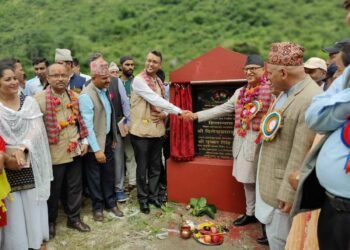 दार्चुलामा नेपाल–भारत जोड्ने मोटरेबल पुलको शिलान्यास