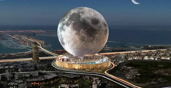 दुबईमा बन्ने भयो चन्द्रमा रिसोर्ट