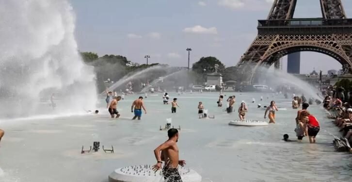 युरोपमा औसतभन्दा बढी गर्मी