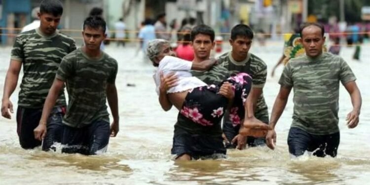 २१ हजारभन्दा बढी श्रीलङ्काली बाढीको चपेटामा