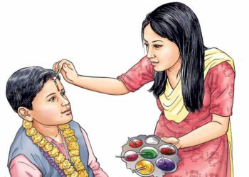 आज भाइटीका, उत्तम साईत ११ः३७ मा