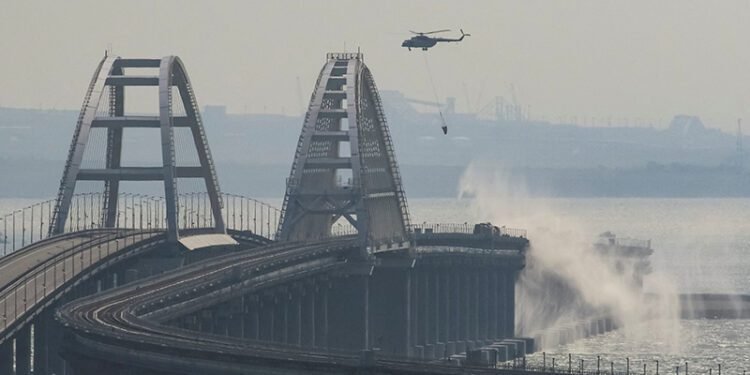 क्रिमिया पुल मर्मत जुलाई २०२३ सम्म गरिसक्न आदेश