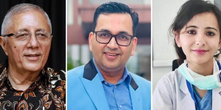 यी हुन् चुनावी मैदानमा चिकित्सकहरू