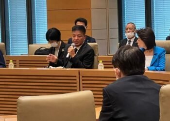 तिब्बती राष्ट्रपतिले टोकियोमा जापानी सांसदहरूलाई सम्बोधन गरे