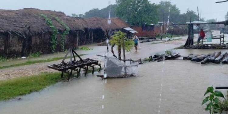तटीय बस्तीका तीन सय परिवार डुबानमा