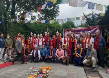 पोखराको लेकसाइडमा भाइटीका महोत्सव