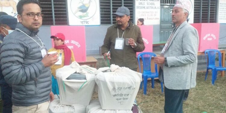 कास्कीमा ६० प्रतिशत मत खस्यो