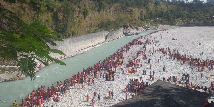 पोखरामा मनाइयो धुमधाँमसँग हरिबोधिनी एकादशी (ठूला एकादशी )