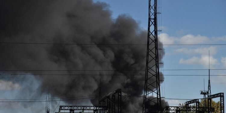 ‘रुसले खेरसन छोड्नुअघि पावर स्टेशन ध्वस्त बनायो’