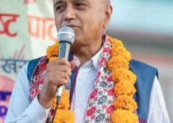 कास्की निर्वाचन क्षेत्र नं १ (१) मा अधिकारी विजयी