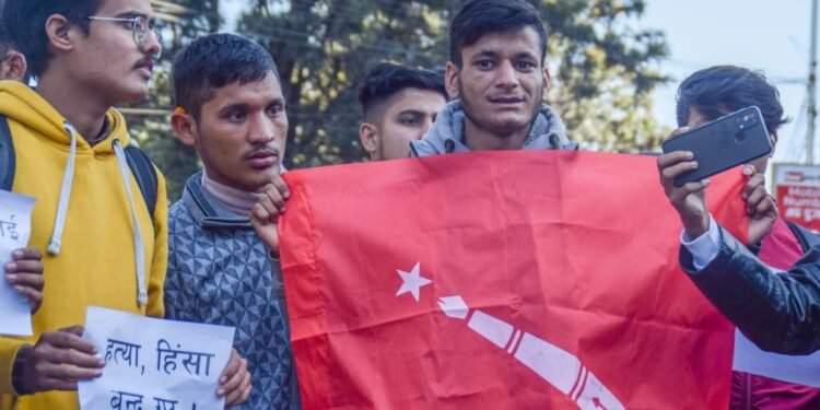 चेतन अयडीको हत्यारालाई कारबाहीको माग गर्दै प्रदर्शन