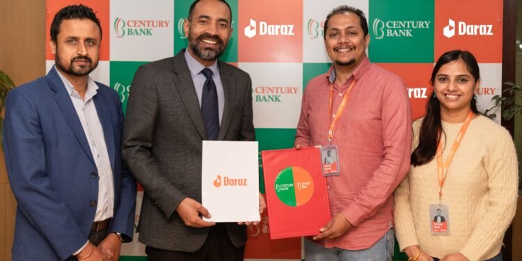 सेञ्चुरी कमर्सियल बैंक लिमिटेड र दराज केयमु प्रा. लि.बीच सम्झौता