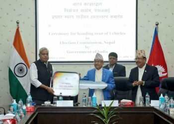 भारत सरकारको तर्फबाट ८० वटा सवारीसाधन उपहारस्वरुप प्रदान