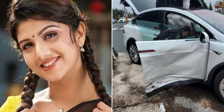 सलमानकी रम्भा परिन् कार दुर्घटनामा