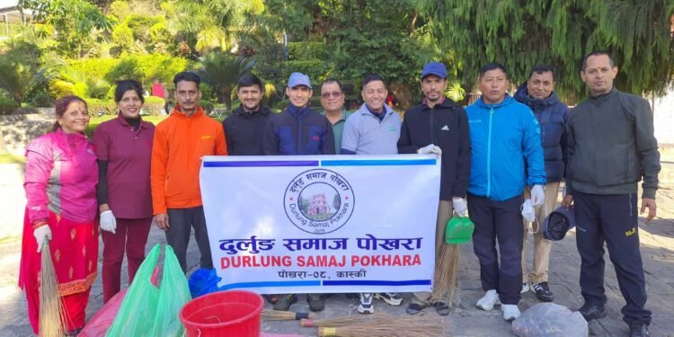 विन्ध्यवासिनी मन्दिर परिसर सरसफाइ