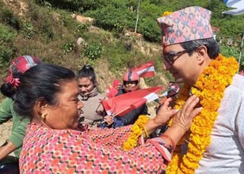 ललितपुरमा उदय शमशेर उत्साही