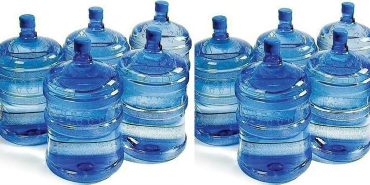 बीस लिटर भनेको जारमा उन्नाइस लिटर मात्रै