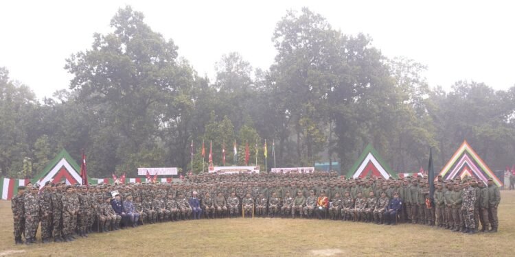 नेपाल–भारत संयुक्त सैन्य अभ्यास सम्पन्न (तस्बिरहरू)