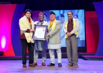 क्वालिटी इन्टरटेनमेन्ट अवार्डमा अश्विनीलाई वर्ष व्यक्तिको सम्मान
