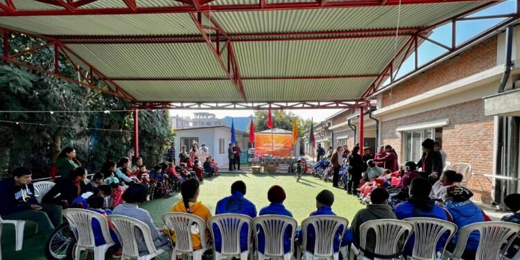 लक्ष्मी ग्रुपलेसेरेब्रल पल्सी सेन्टरमा सामाजिक उत्तरदायित्वको कार्य गर्दै मनायो आफ्नो ४९औँवार्षिक ोत्सव