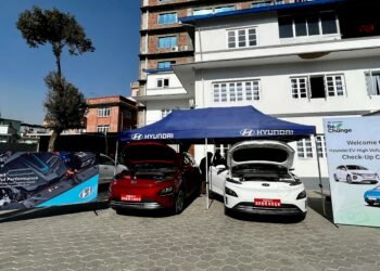 हुन्डाई नेपालले आफ्नो”Be (v) the Change” क्याम्पेन अन्तर्गतर्ग  EV को हाई भोल्टेज ब्याट्री चेकअप क्याम्प सचं ालन गर्दै