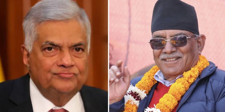 श्रीलंकाका राष्ट्रपतिले दिए प्रधानमन्त्री प्रचण्डलाई बधाई