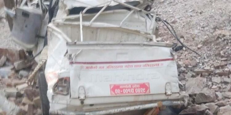 जाजरकोट जीप दुर्घटनाः जीपमा सवार १२ जनाकै मृत्यु