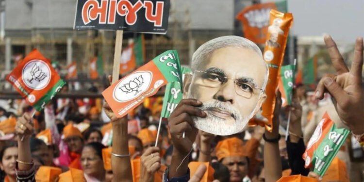 गुजरातमा भाजपाको ऐतिहासिक जीत