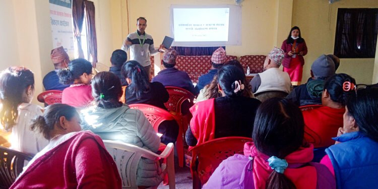 आत्महत्या रोकथाम सम्वन्धी अभिमुखिकरण
