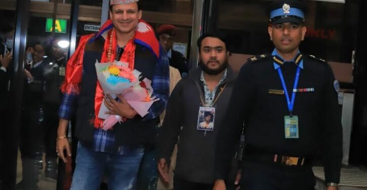 भारतीय अभिनेता ओबराय काठमाडौँमा