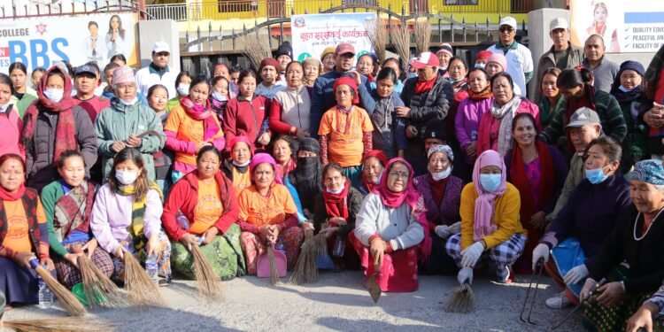 पोखरा –१५ मा सरसफाइको छैटौं श्रृंखला