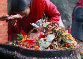 धानको पूजा गरी मनाइँदैछ धान्यपूर्णिमा, योमरी पूर्णिमा पनि आजै