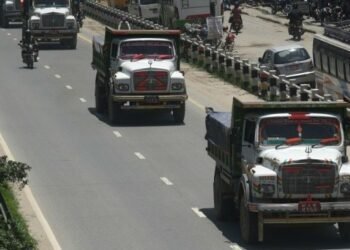 क्षमताभन्दा बढी सामान बोक्ने ७५ ट्रक र ट्रिपर कारबाहीमा