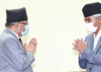 कांग्रेस र माओवादीमध्ये कसले पाउला राष्ट्रपति ?