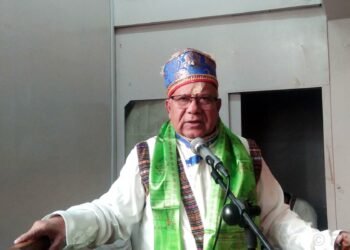 तामाङ भेषभुषामा सजिएर नेपालले भने – सबै जातजातिकाे पर्व र संस्कृतिको संरक्षण गर्नुपर्छ