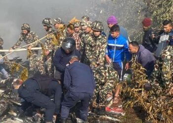 पोखरामा विमान दुर्घटना प्रकरणः ४० जनाको शव निकालियो