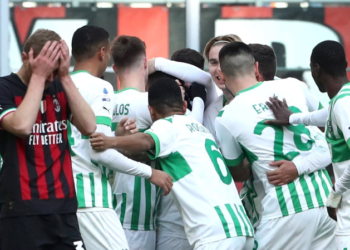 इटालियन सिरी ए मा मिलानको हार