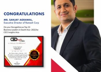 दक्षिण एशियाका उत्कृष्ट १० बीजनेस लिडर्स –२०२२ मा नेपालका श्री सञ्जय अग्रवाल