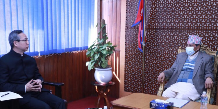 सीमानाका खुलाउने विषयमा उपप्रधानमन्त्री श्रेष्ठले गराए चिनियाँ राजदूतको ध्यानाकर्षण