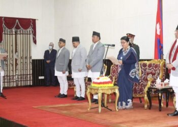 सभामुख देवराज घिमिरेले लिए शपथ