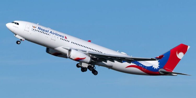 नेपाल एयरलाइन्सले इलाम–काठमाडौँ उडान भर्दै