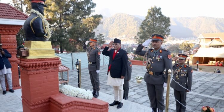 माओवादीले मारेका कृष्णमोहनलाई प्रचण्डको सलाम