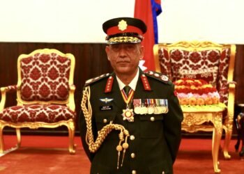 पृथ्वीनारायणको शालिक अनावरण गर्न प्रधानसेनापति शर्मा गोरखा जाँदै