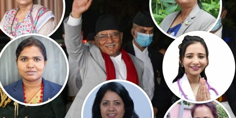 समावेशी खोई ? महिलाको पोल्टामा ६ वटा मात्र मन्त्रालय, अझै पुगेन ३३ प्रतिशत