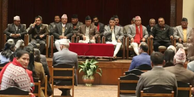 कांग्रेस सांसदहरूलाई माघ ९ सम्म काठमाडौं नछाड्न ह्वीप